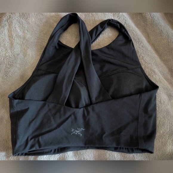 3 Arc'teryx Soria Crossback Bra Tank Top Bundle Revel Gold Black Vitality Blue - Picture 8 of 16